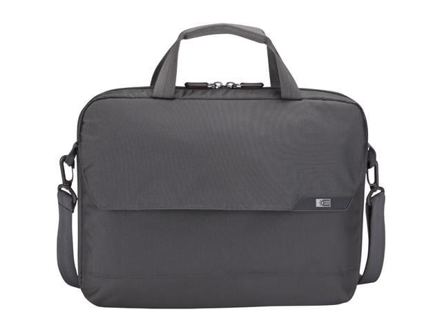 Case Logic MLA 114Gray 14 1 Laptop Attache Gry Newegg