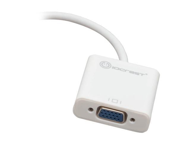 Syba Sy Ada Io Crest Hdmi To Vga Adapter With Audio Support