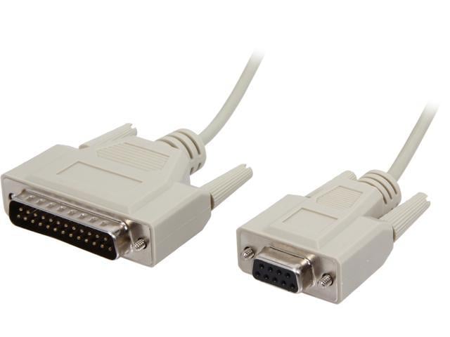 C G Model Ft Db Male To Db Female Null Modem Cable