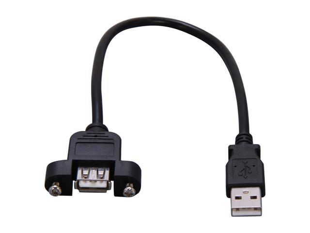 StarTech USBPNLAFAM1 Panel Mount USB Cable A To A Newegg Ca