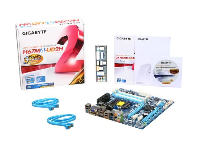 Gigabyte Ga H Ma Ud H Lga Micro Atx Intel Motherboard Newegg