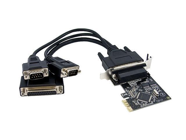 StarTech 2 Ports Serial And 1 Port Parallel PCI Express Combo Card