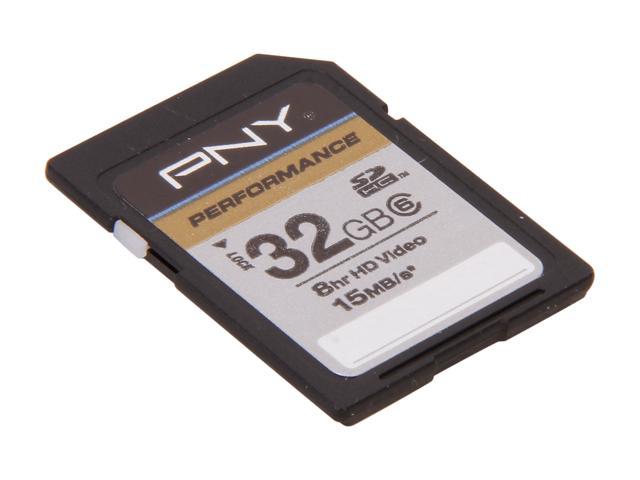 Pny Performance Gb Secure Digital High Capacity Sdhc Flash Card