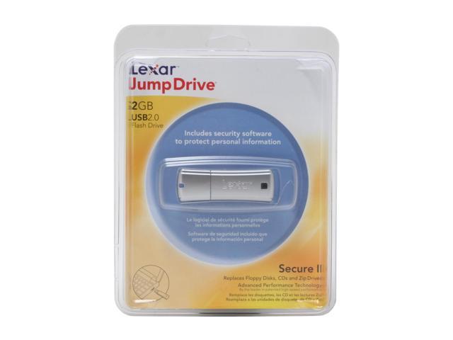 Lexar Jumpdrive Secure Ii Gb Flash Drive Usb Portable Newegg