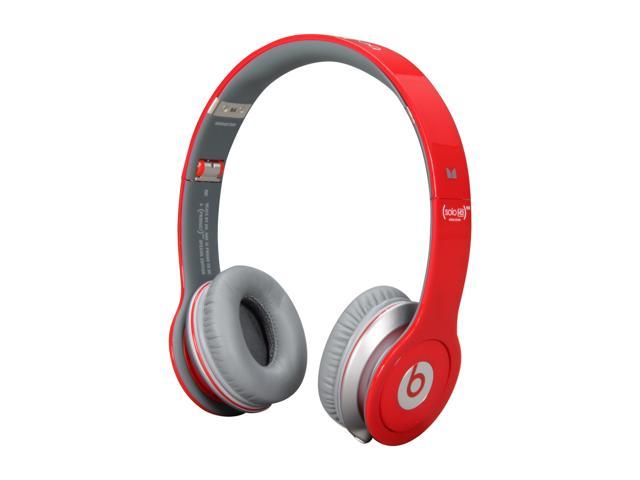 Beats By Dr Dre Red Beats Solo HD On Ear Headphone With ControlTalk