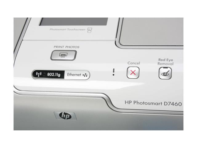 HP Photosmart D7460 CC247A Ethernet RJ 45 USB Wi Fi Thermal