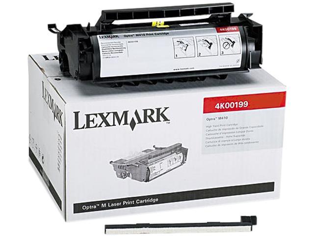 Lexmark 4K00199 High Yield Toner Cartridge Black Newegg