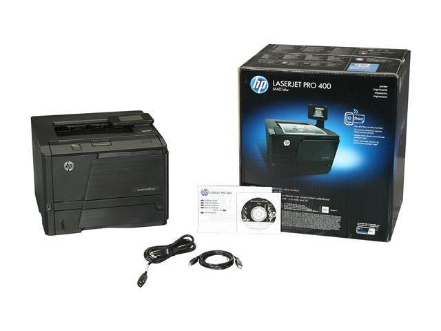 HP LaserJet Pro 400 M401dw Workgroup Monochrome Wireless 802 11b G N