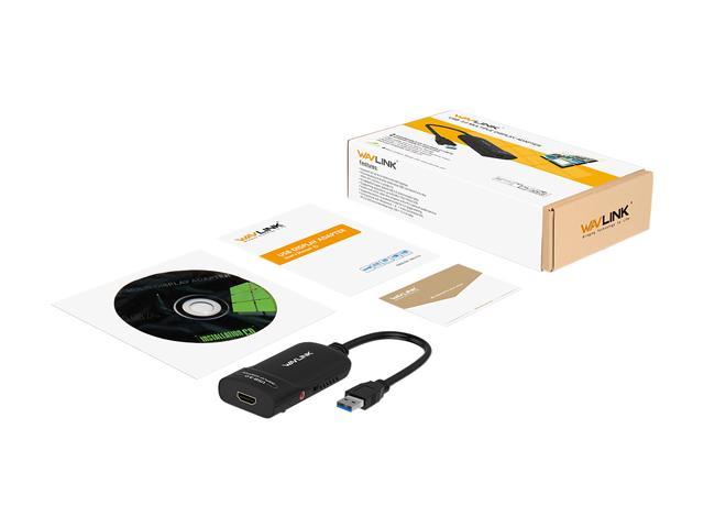 Wavlink USB 3 0 To HDMI Universal Video Graphics Adapter Newegg