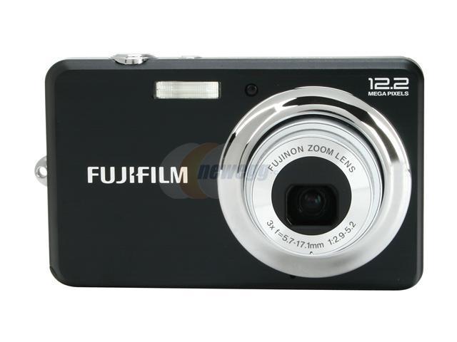 Fujifilm Finepix J Black Mp Digital Camera Newegg