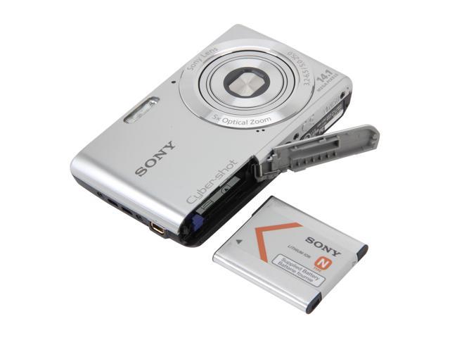 SONY Cyber Shot DSC W620 Silver 14 1 MP Digital Camera Newegg