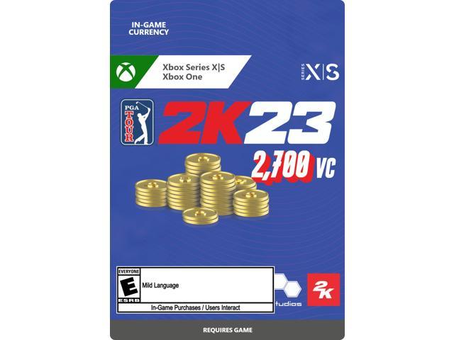 PGA Tour 2K23 2 700 VC Pack Xbox Series X S Xbox One Digital Code