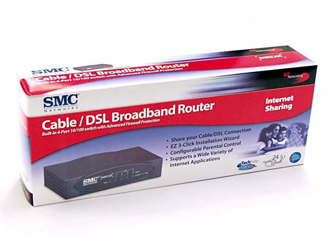 SMC LG ERICSSON Barricade SMC7004VBR 10 100Mbps Cable DSL Broadband