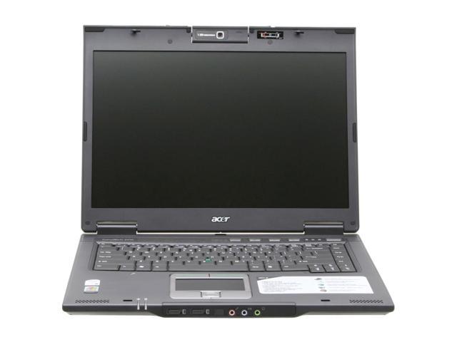 Acer Laptop TravelMate Intel Core 2 Duo T5500 1GB Memory 120GB HDD