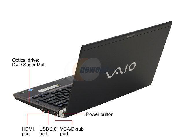 Sony Laptop Vaio Z Series Intel Core Duo P Gb Memory Gb Hdd