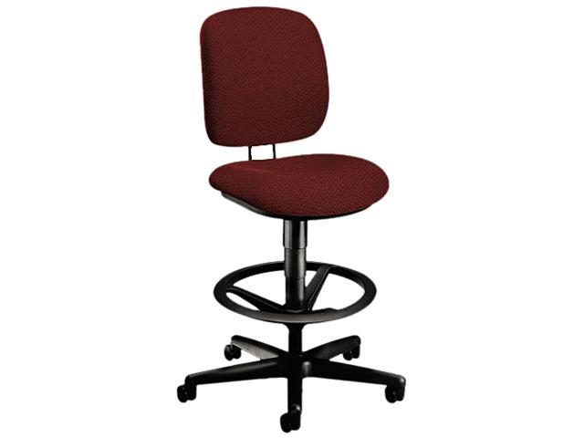 Hon Ab T Comfortask Task Swivel Stool Burgundy Newegg