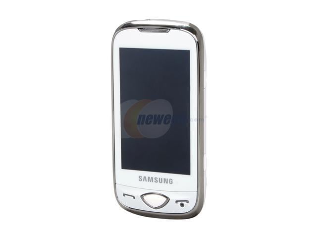 Samsung Marvel White Unlocked Gsm Touch Screen Phone With Mp Camera