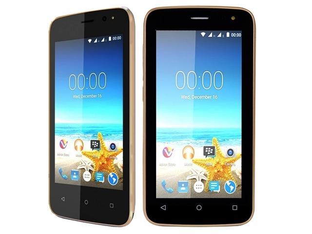 Maxwest Nitro G Quad Core Android Unlocked Dual Sim Smartphone Gold