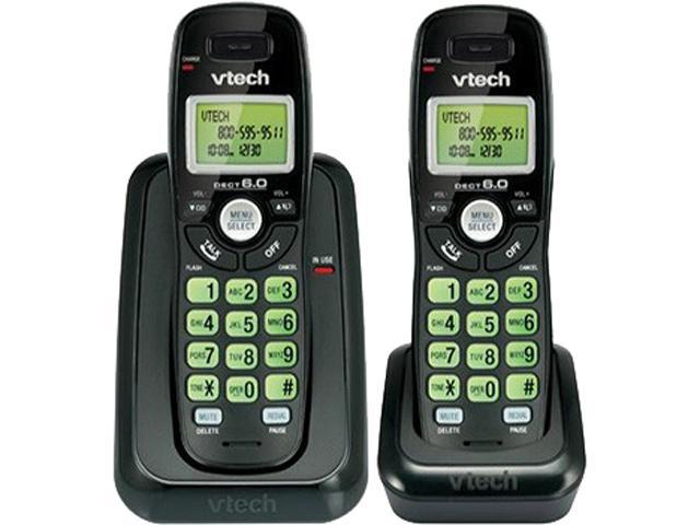 Vtech CS6114 21BK DECT 6 0 2X Handsets 2 Handset DECT 6 0 Cordless