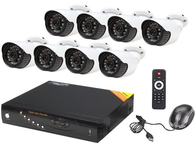 Aposonic A Br B C Tb Channel Surveillance Dvr Kit Newegg