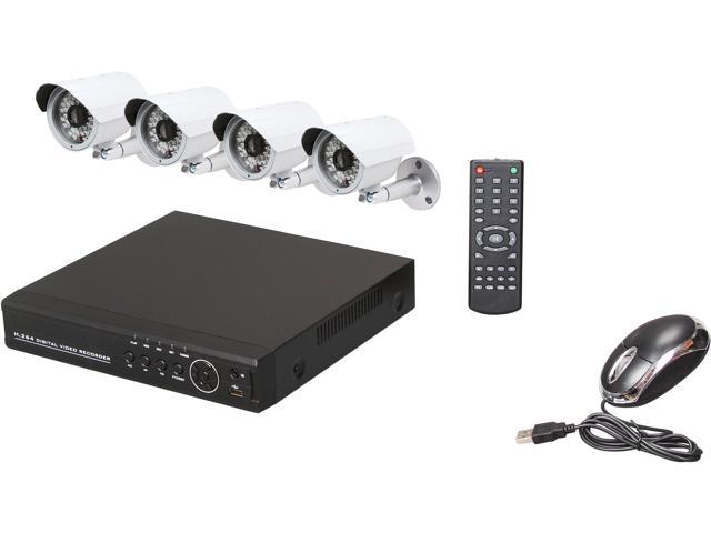 Aposonic A BRHB4 CK 8 Channel Surveillance DVR Kit Newegg