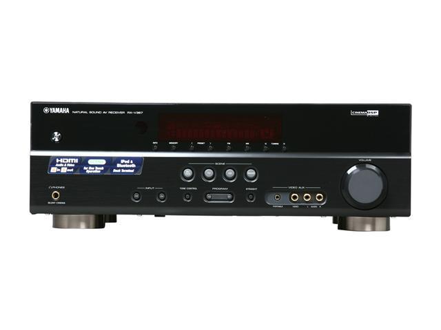 Yamaha Channel Digital Home Theater Receiver Rx V Newegg