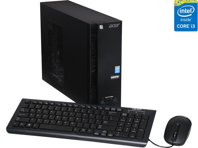 Open Box Acer Desktop Computer AXC 705 UR53 Intel Core I3 4160 4GB