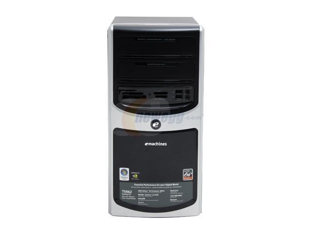 Refurbished EMachines Desktop PC T5062 RA 3800 2 00 GHz 1GB DDR2