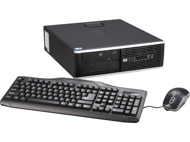 Refurbished HP Desktop PC Elite 8000 Core 2 Duo 3 00GHz 4 GB 250GB HDD