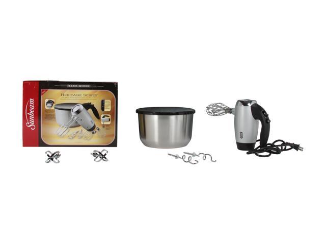 Sunbeam 2551 Heritage Series 6 Speed 250 Watt Hand Mixer Silver Newegg Ca