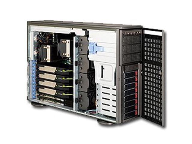 Supermicro Cse Btq R K B Gray U Rackmount Case Newegg