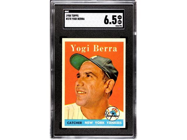 Yogi Berra Topps Baseball Card Sgc Graded Ex Nm New