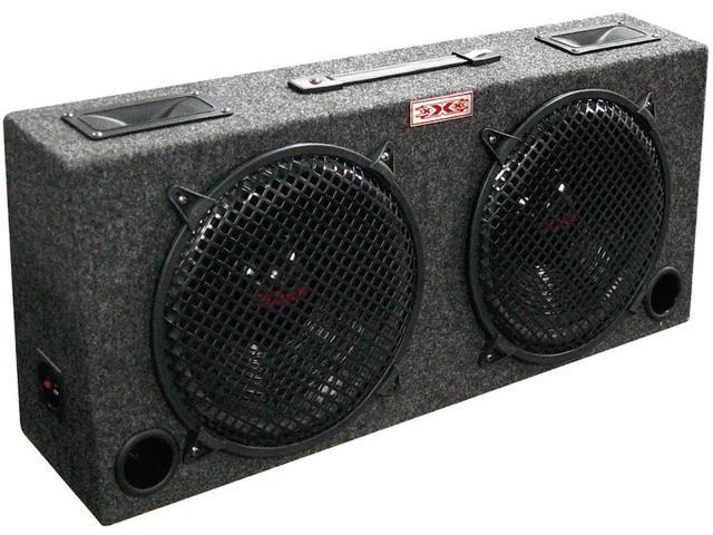 New Xxx Dual Car Audio Subwoofer Sub Box W Tweeters Newegg 18676 Hot Sex Picture