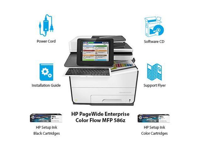 HP PageWide Enterprise Color Flow MFP 586z G1W41A 201 Printer