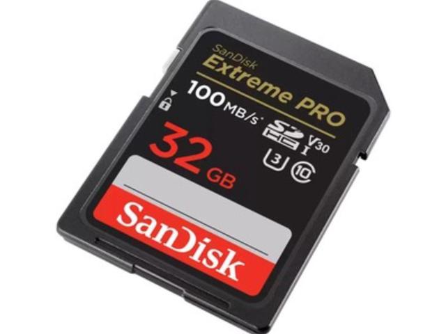 Sandisk Gb Extreme Pro Uhs I Sdhc Memory Card Sdsdxxo Gancin