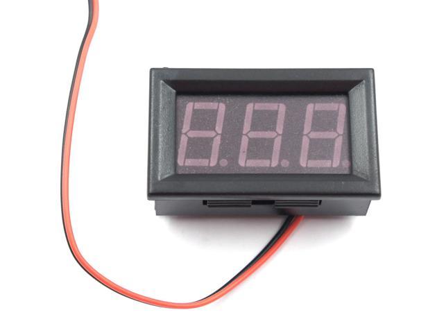 Jacobsparts Dc V Wire Voltmeter Digit Led Display Panel Volt