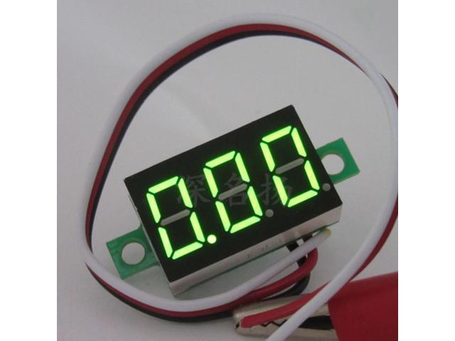 Pack Jacobsparts Dc V Wire Voltmeter Digit Led Display