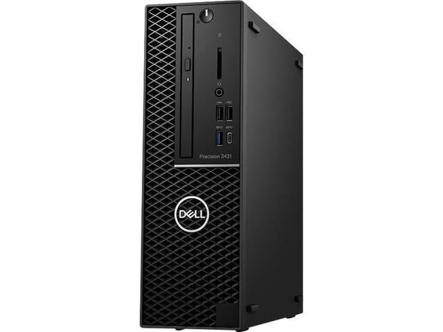 Dell Precision 3431 SFF Desktop Computer Xeon E 2224 256GB SSD W10P