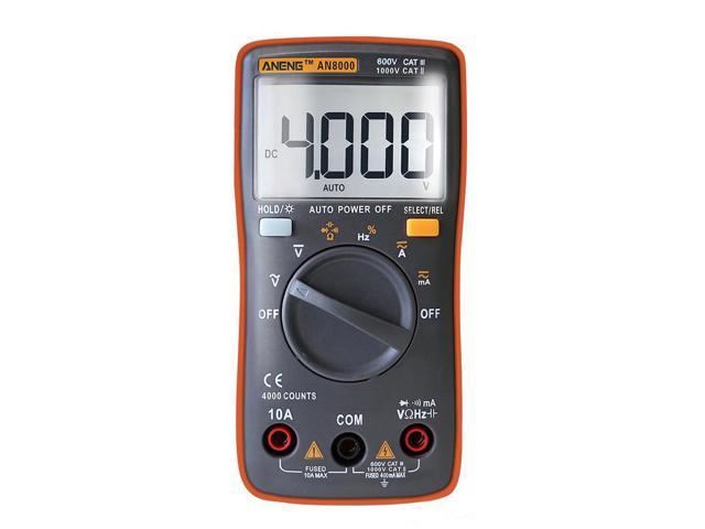 ANENG AN8000 Digital Multimeter 4000 Counts Profesional Capacitor