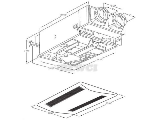 Panasonic Fv Ve Whispercomfort Spot Erv Ceiling Insert Ventilator