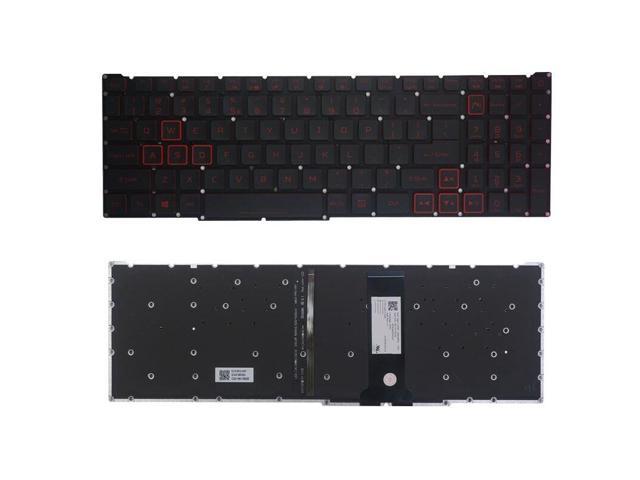 New Us Black English Backlit Laptop Keyboard Without Palmrest