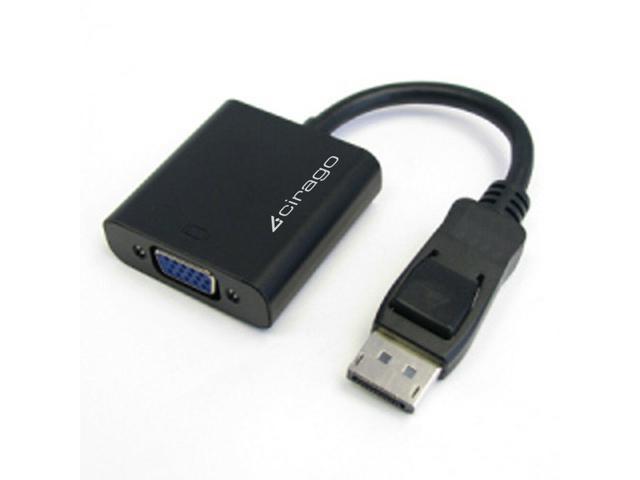 Cirago DisplayPort DP To VGA 1080P Video Converter Cable Adapter For PC