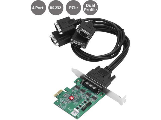 Siig Dp Cyberserial S Pcie Uart Baud Rates Up To Kbps Pcie