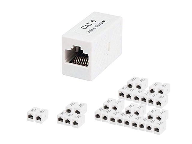 IMBAPrice Premium RJ45 Coupler Pack Of 2 Cat6 Ethernet Cable