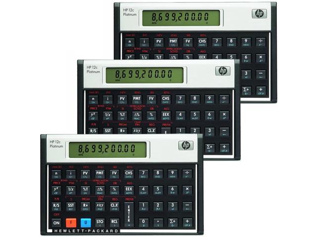 Hp C Platinum Financial Calculator Hewf Aa Units Newegg