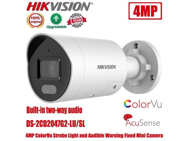 Hikvision Ds Cd G Lu Sl Mm Fixed Lens Mp Colorvu Strobe Light