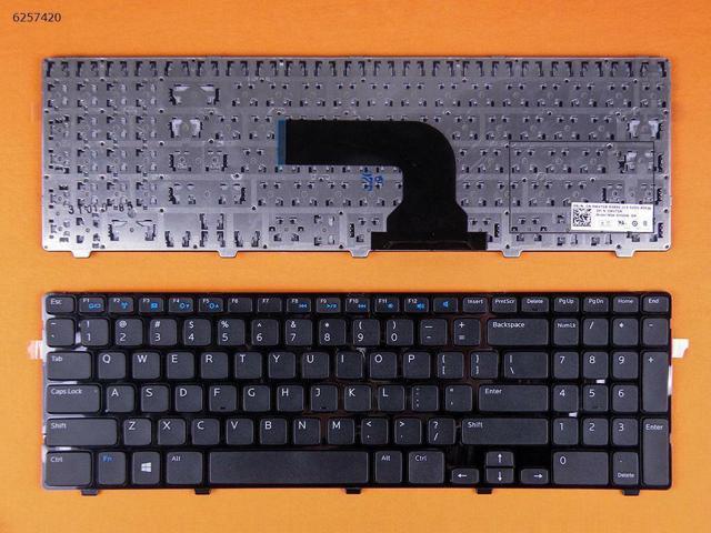 Keyboard For Dell Inspiron R Glossy Frame Black Us