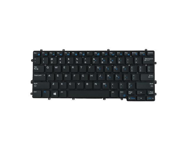 Keyboard For Dell LatituDE 7370 E7370 BLACK Without FRAME Backlit WIN8