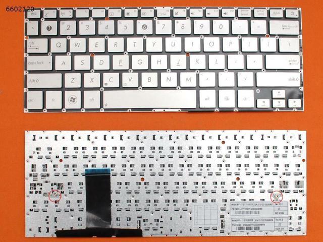 Keyboard For Asus Ux Ux A Ux E Silver Without Frame Mp B Gb