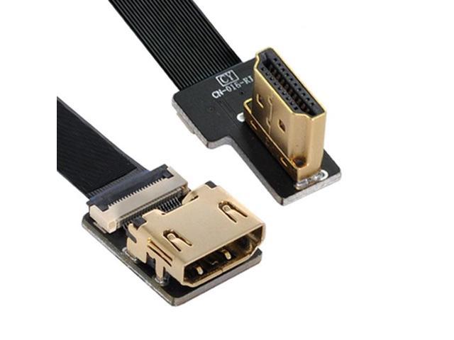 Chenyang CY CYFPV Right Angled 90 Degree HDMI Male To Female FPC Flat